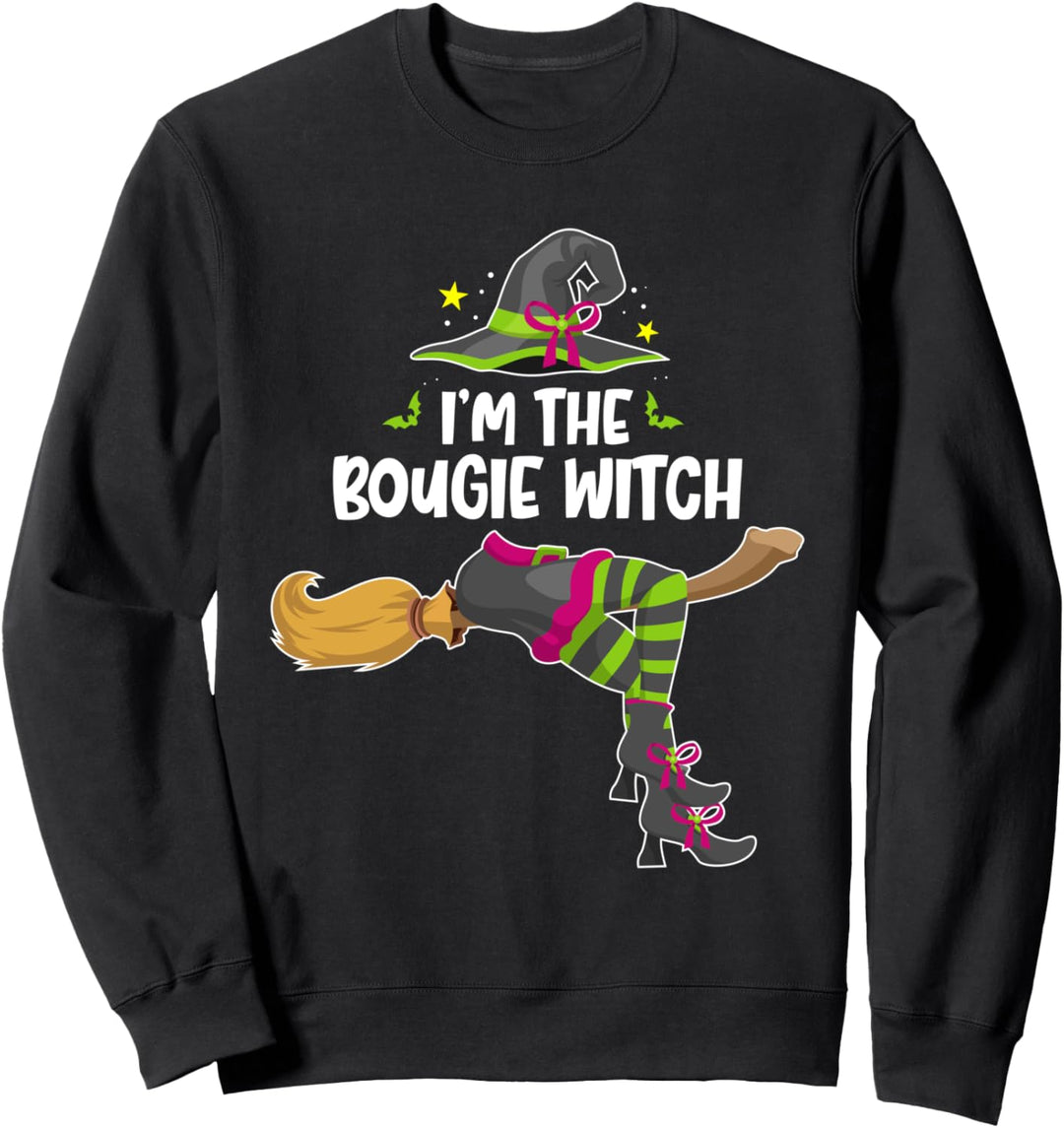 I'm the Bougie Witch Funny Halloween Matching Group Costume Sweatshirt