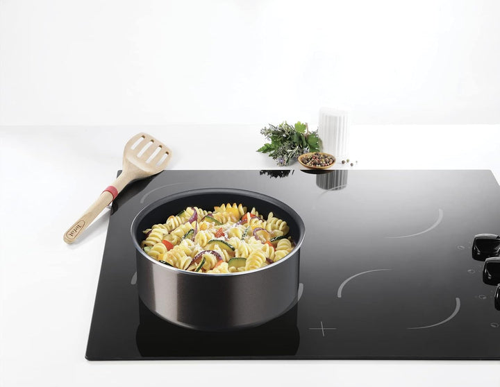 Tefal Ingenio Stieltopf-Set, 3-teilig, 16/18/20 cm (1,5/2,1/3 L), abnehmbarer Griff, nicht Induktion