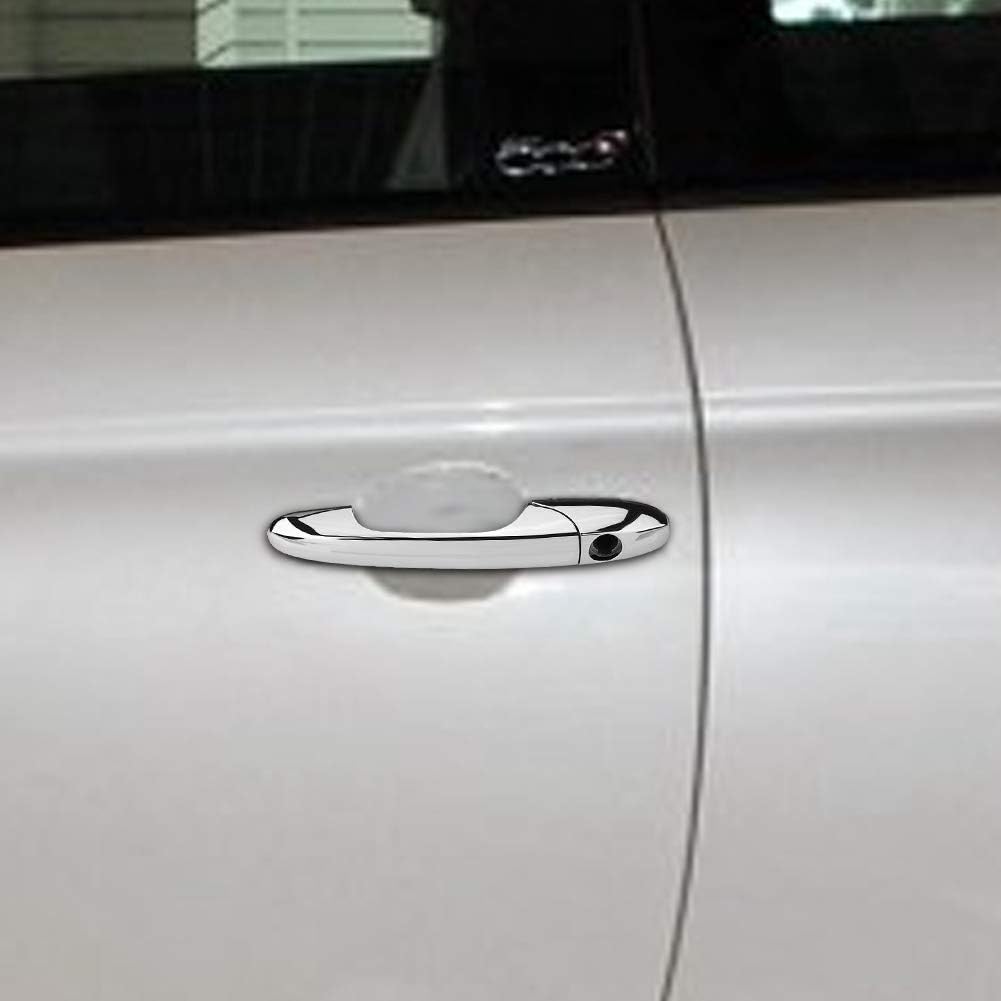 EVGATSAUTO Ersatz Auto Türgriff passend für 500 2012 2013 2014 2015 2016 2017 2018 Chrom 68069943AC