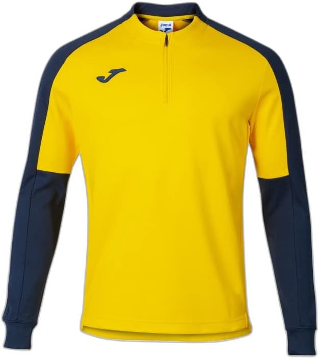 Joma Herren Eco Championship Sweatshirt Sweatshirt 6XS Gelb Marineblau, 6XS Gelb Marineblau