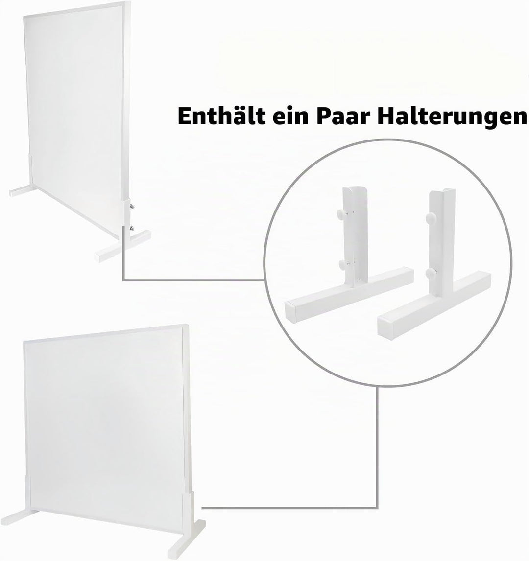Hocosyme Infrarotheizung Standgerät 300W, Erreicht innerhalb von 1 Minute die Betriebstemperatur, Üb