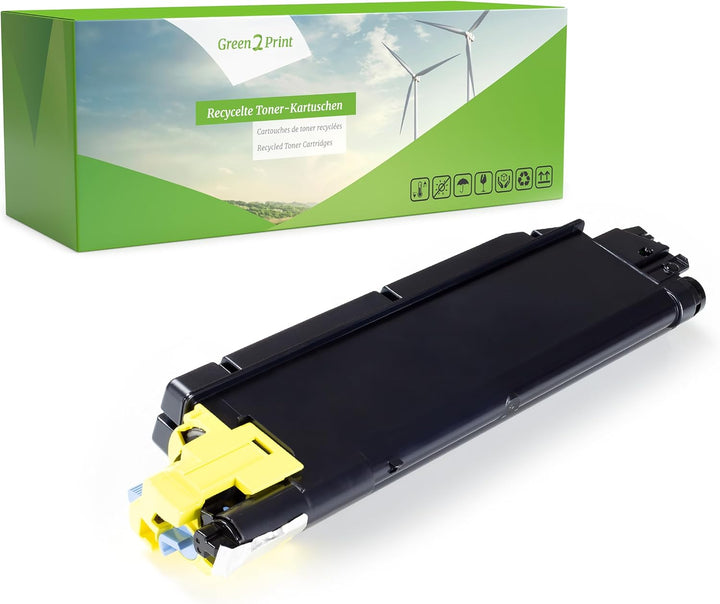 Green2Print Toner gelb 6000 Seiten ersetzt Kyocera TK-5270Y passend für Kyocera ECOSYS M6230CIDN, M6
