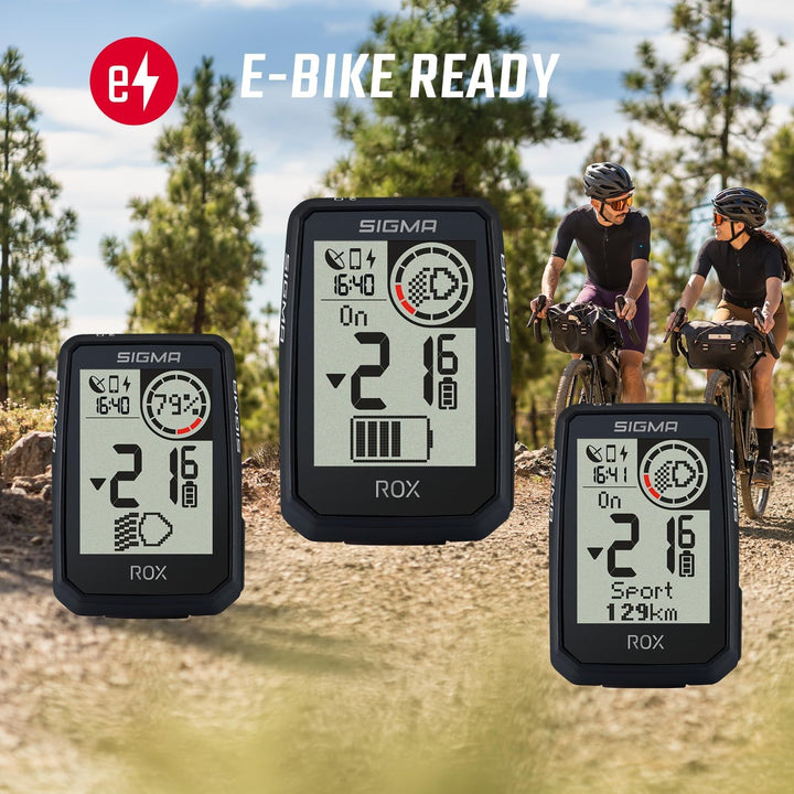 SIGMA ROX 2.0 Endurance Black | 26h Akkulaufzeit | kabelloser Fahrradcomputer | GPS und Navigation i