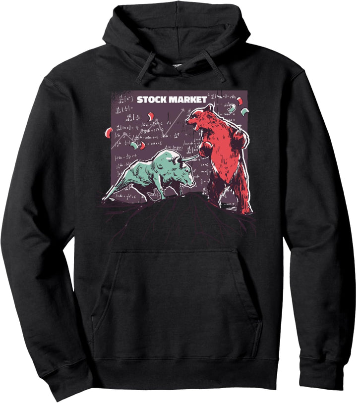 Aktienmarkt Pullover Hoodie