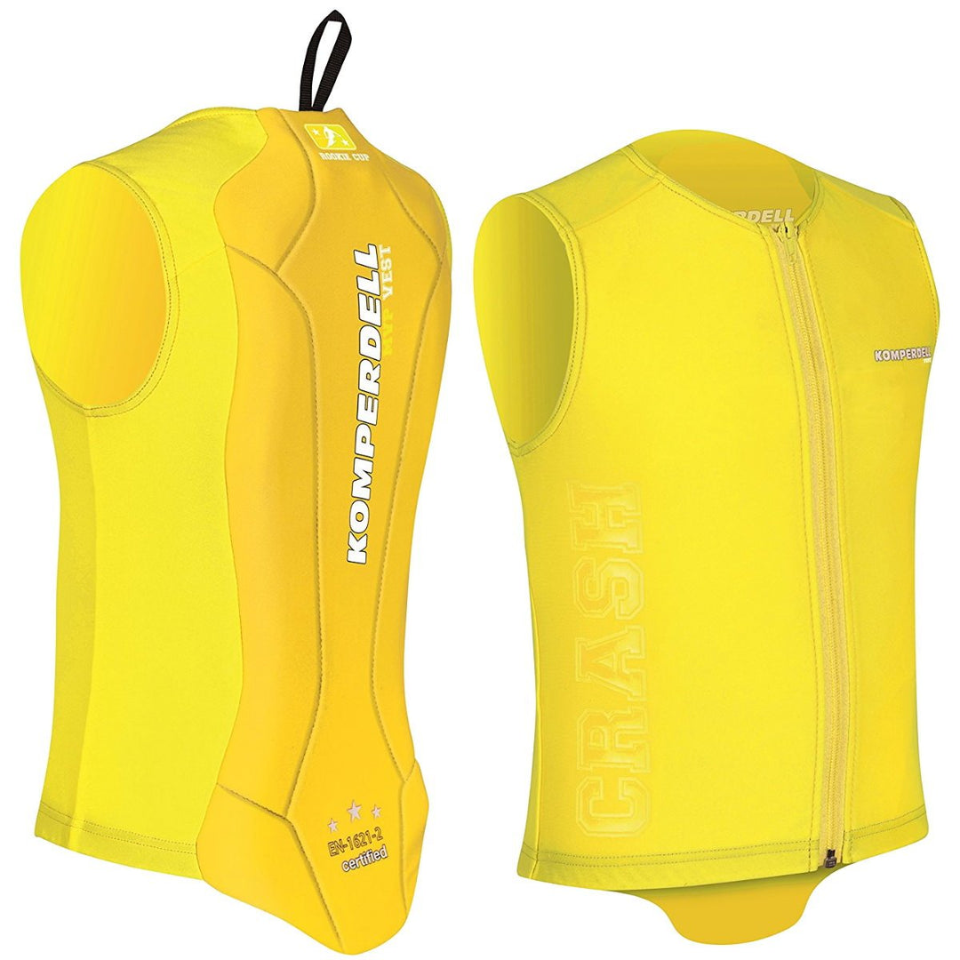 Komperdell Junior Eco Weste Gelb Schutz, Jugend Unisex 116 gelb, 116 gelb