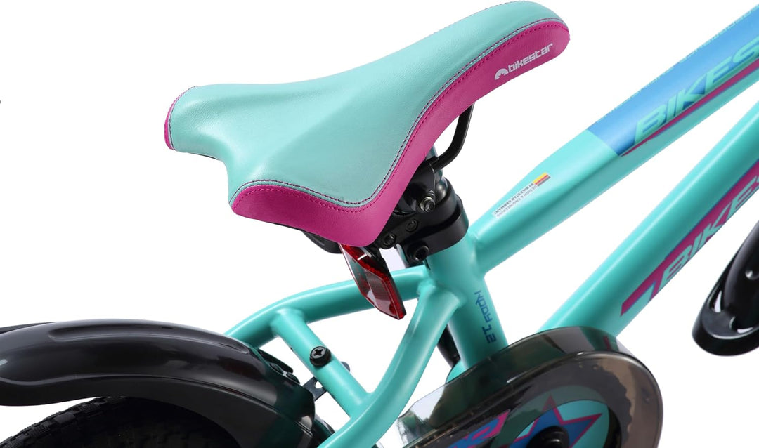 BIKESTAR Kinderfahrrad 12 Zoll für Mädchen und Jungen ab 3-4 Jahre | 12er Kinderrad Mountainbike | F