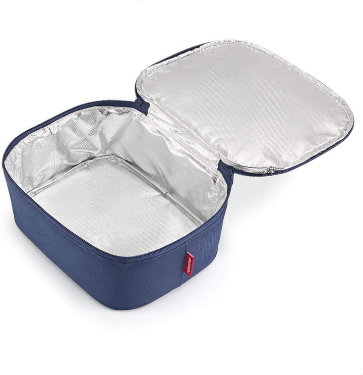 reisenthel coolerbag M Pocket in Navy – Kühltasche aus recycelten PET-Flaschen – Ideal für das Mitta