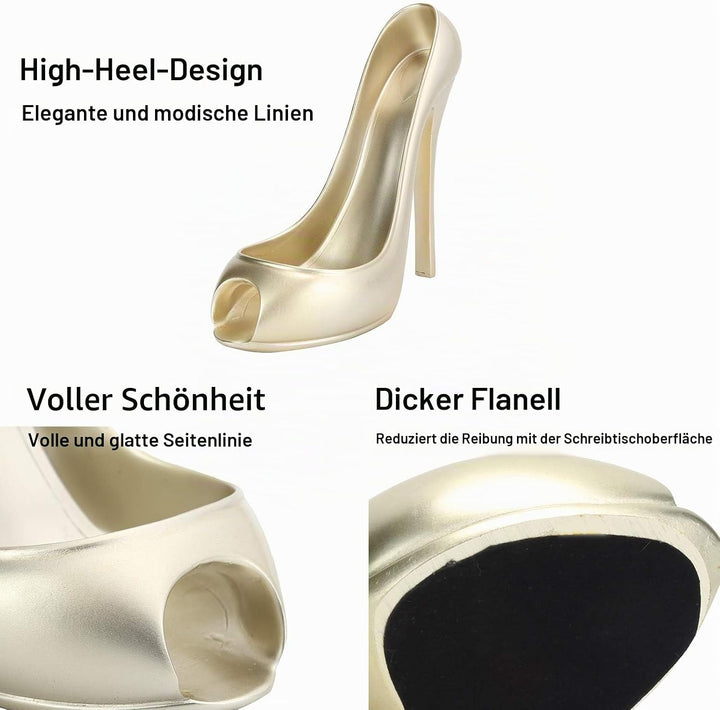Wakects Weinflaschenhalter, Flaschenhalter in Form eines hohen Absatzes, dekorativer Flaschenhalter