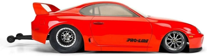 1/10 1995 Toyota Supra Clear Body: Drag Car