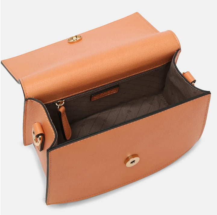 L.CREDI Lauretta Umhängetasche 22 cm Sanddorn, Sanddorn