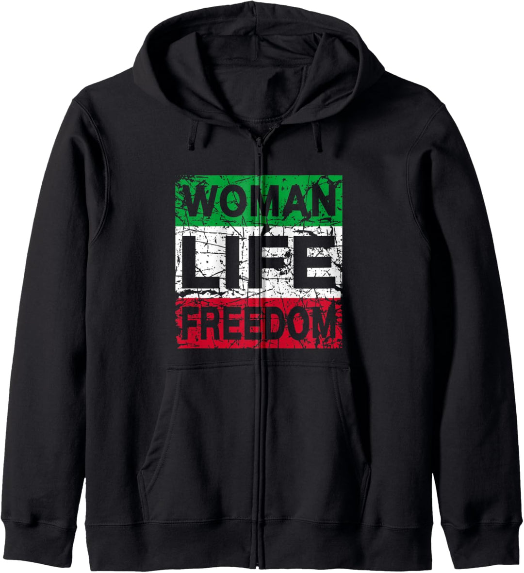 Frau Leben Freiheit Iran Rise with the Woman Support Frau Kapuzenjacke