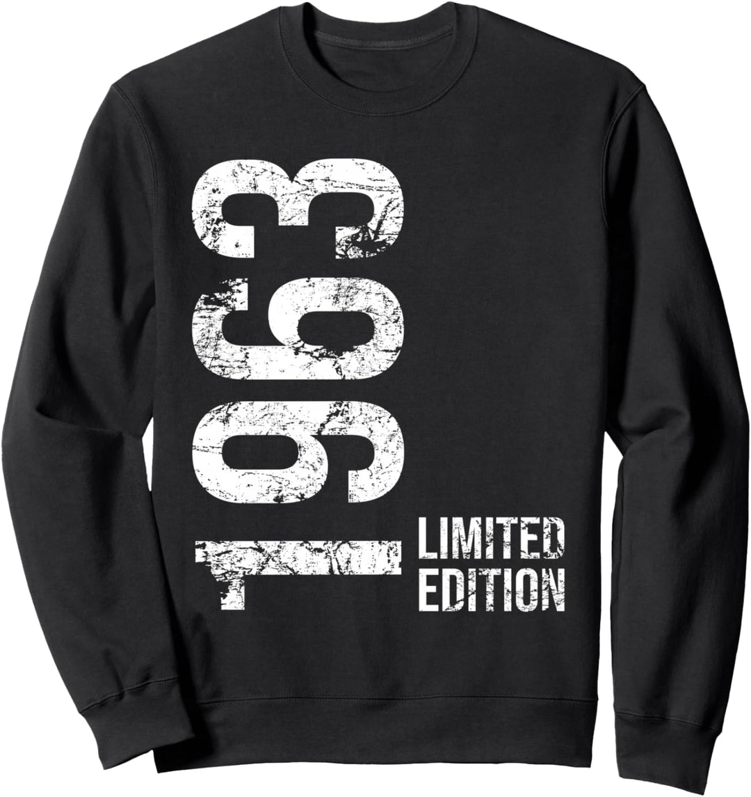 61. Geburtstag Mann Frau 61 Jahre 1963 Geburtstags Sweatshirt