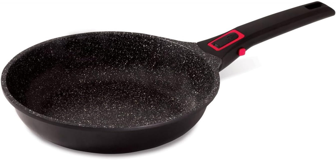Baumalu 383600 Bratpfanne, 20 cm, Granit Pro, geschmiedetes Aluminium, Schwarz