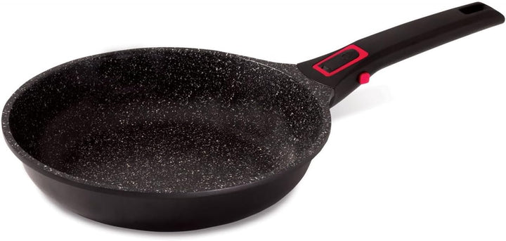 Baumalu 383600 Bratpfanne, 20 cm, Granit Pro, geschmiedetes Aluminium, Schwarz