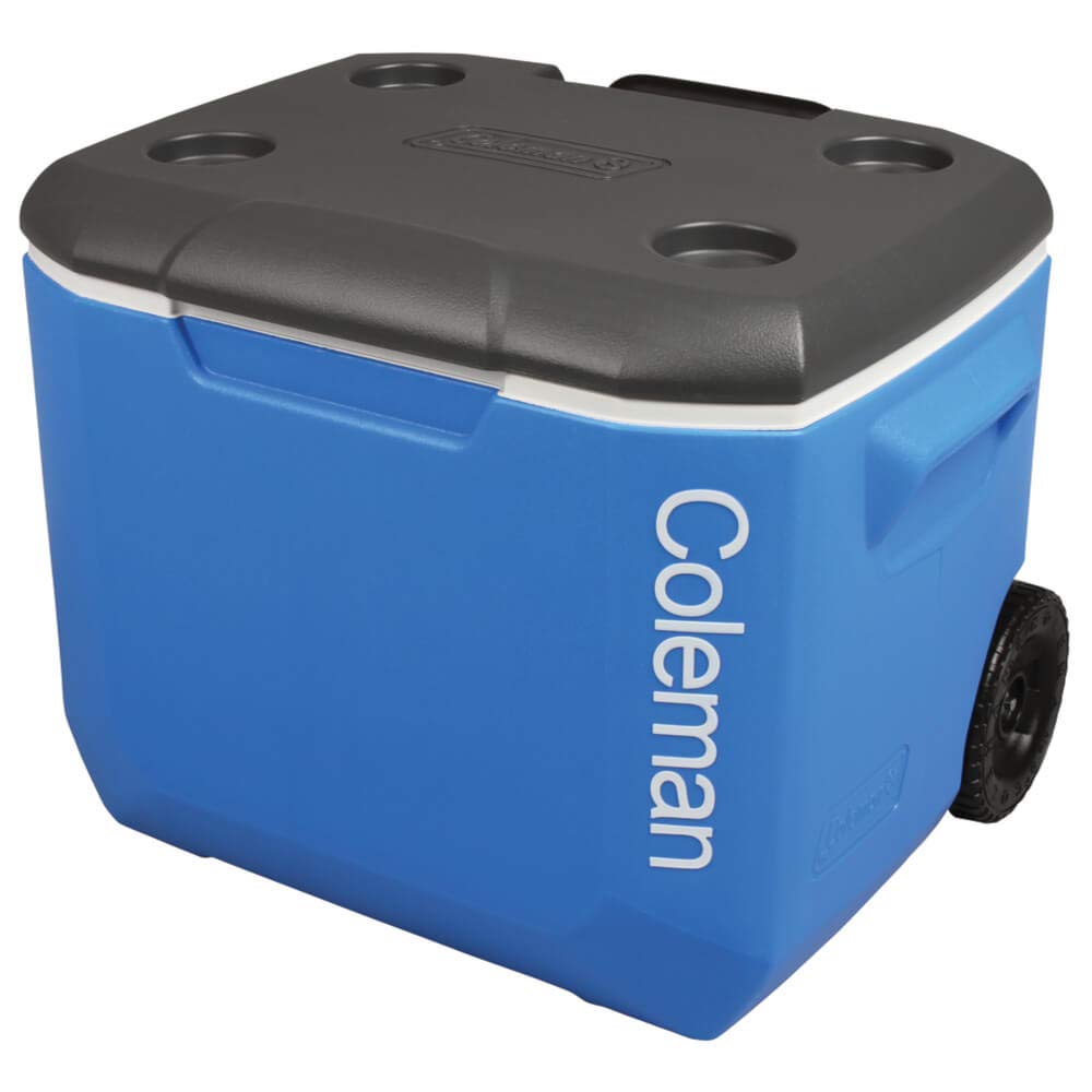 Coleman Performance 60QT Kühler mit Rädern, 56 l Blue 57 x 44 x 45cm
