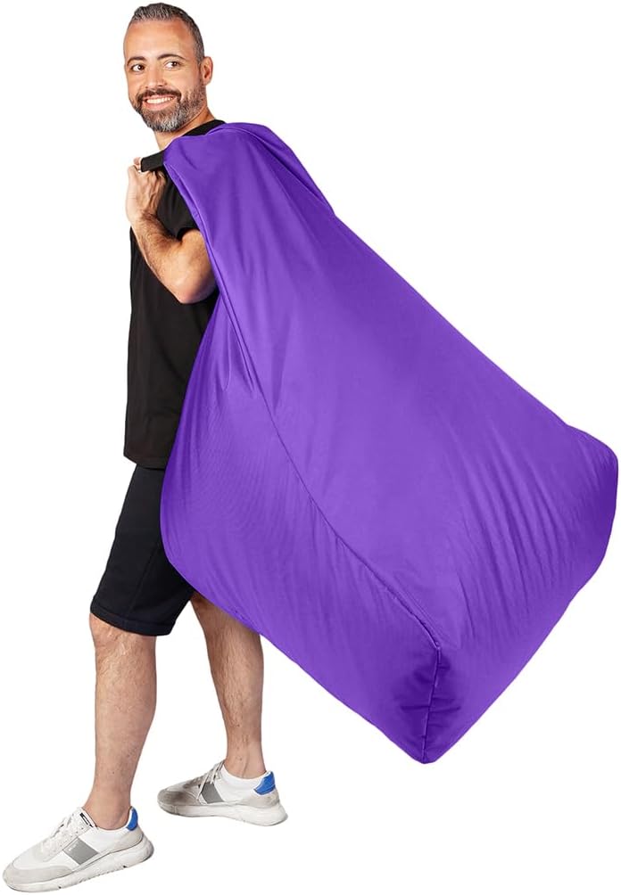 PATCH HOME Sitzsack Sitzkissen Beanbag Premium Lounge Gaming Sessel inkl. Würfel In & Outdoor geeign