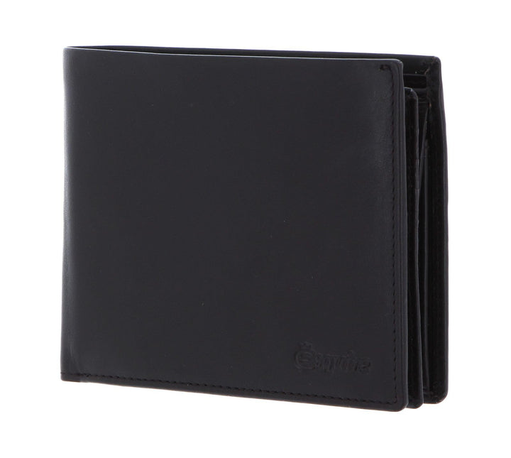 Esquire New Silk Bifold Wallet Brown