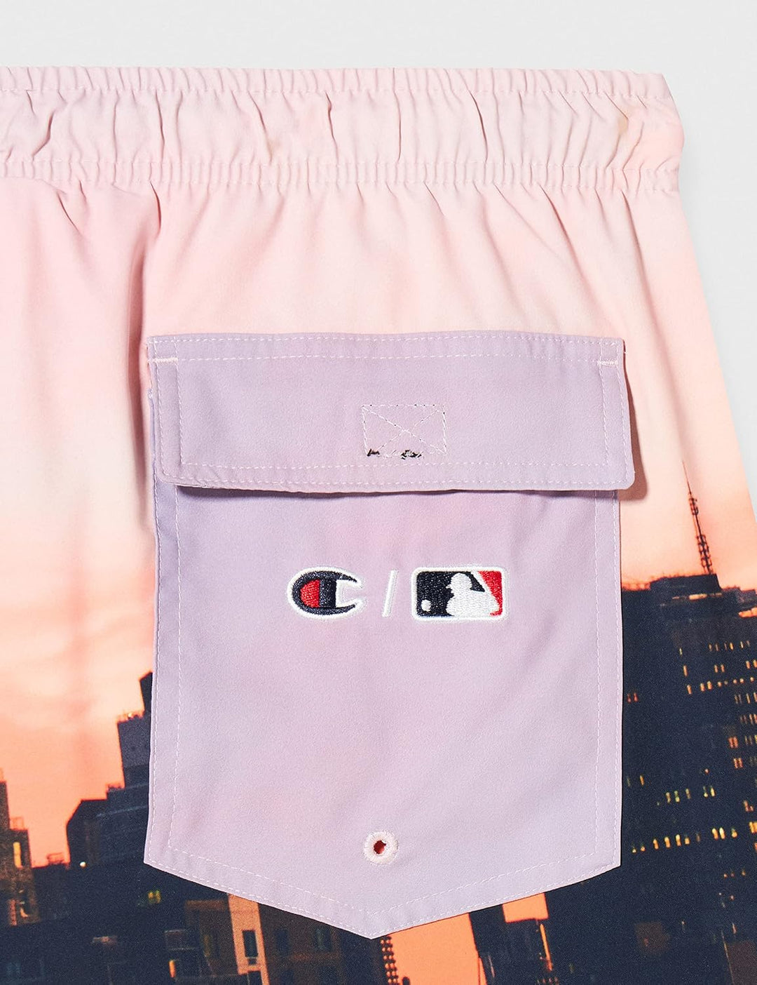 Champion Herren Badehose XS Rosa All-over (Wl002), XS Rosa All-over (Wl002)
