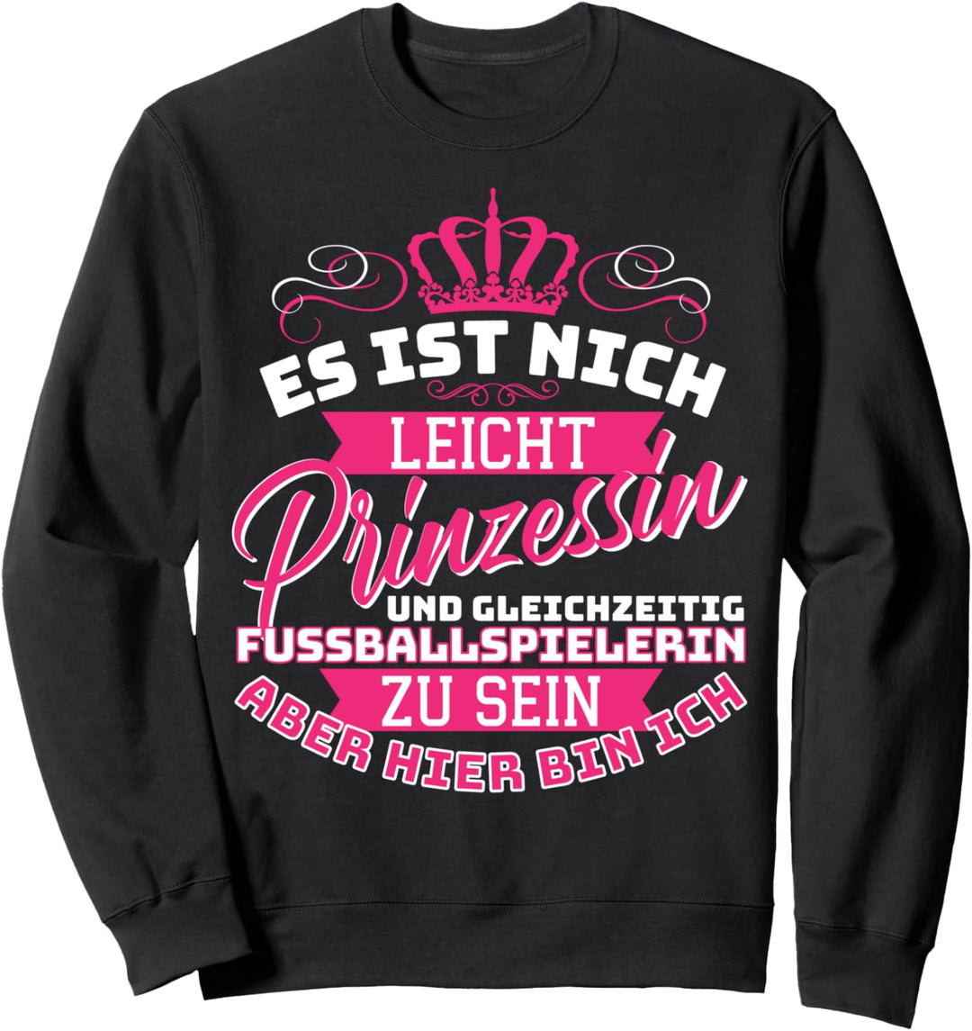 Frauenfussball Fussballspielerin Fussballerin Fussball Mädchen Sweatshirt