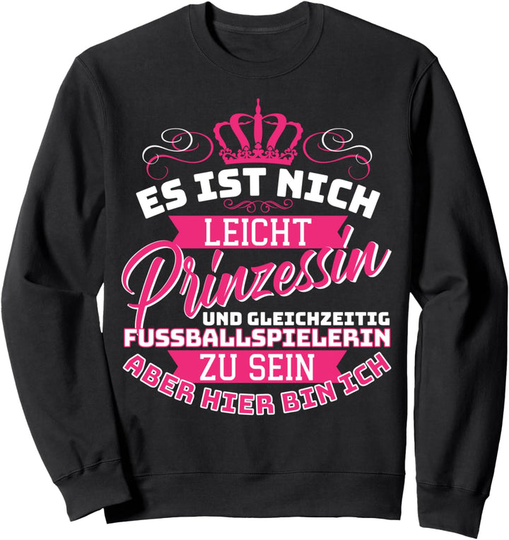 Frauenfussball Fussballspielerin Fussballerin Fussball Mädchen Sweatshirt