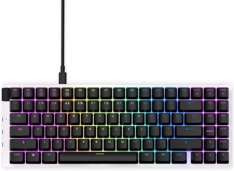 NZXT Function Mini TKL - KB-175DE-WR - Mechanische Gaming Tastatur - MX-kompatible Hot-Swap-fähige S