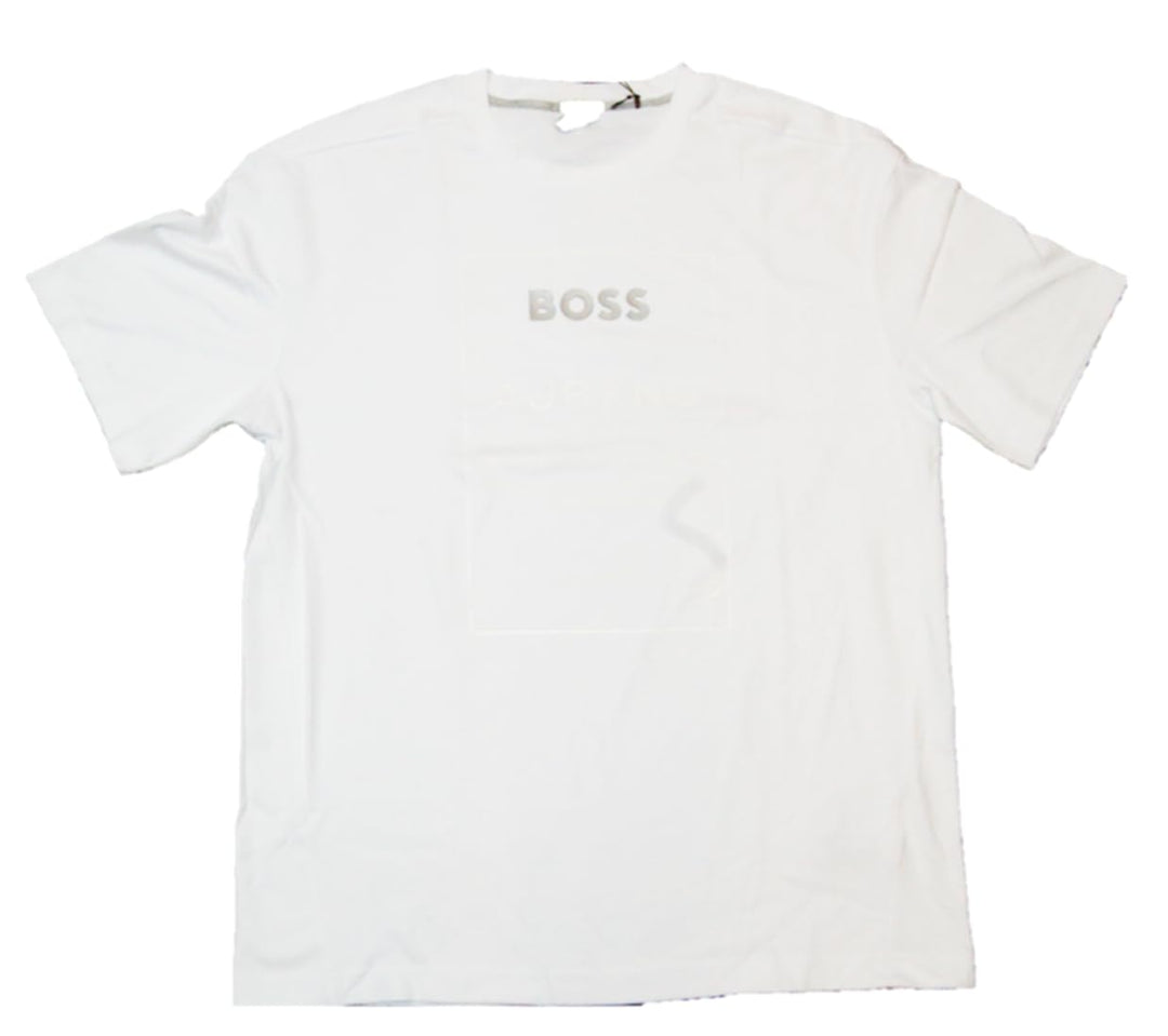 Talboa AJ 1 Relaxed-Fit T-Shirt aus Interlock-Baumwolle mit exklusivem Artwork weiss 100 XL