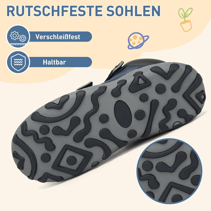 Mishansha Kinder Winterschuhe rutschfest Trekking Wanderschuhe Jungen Mädchen Bequem Baumwollschuhe