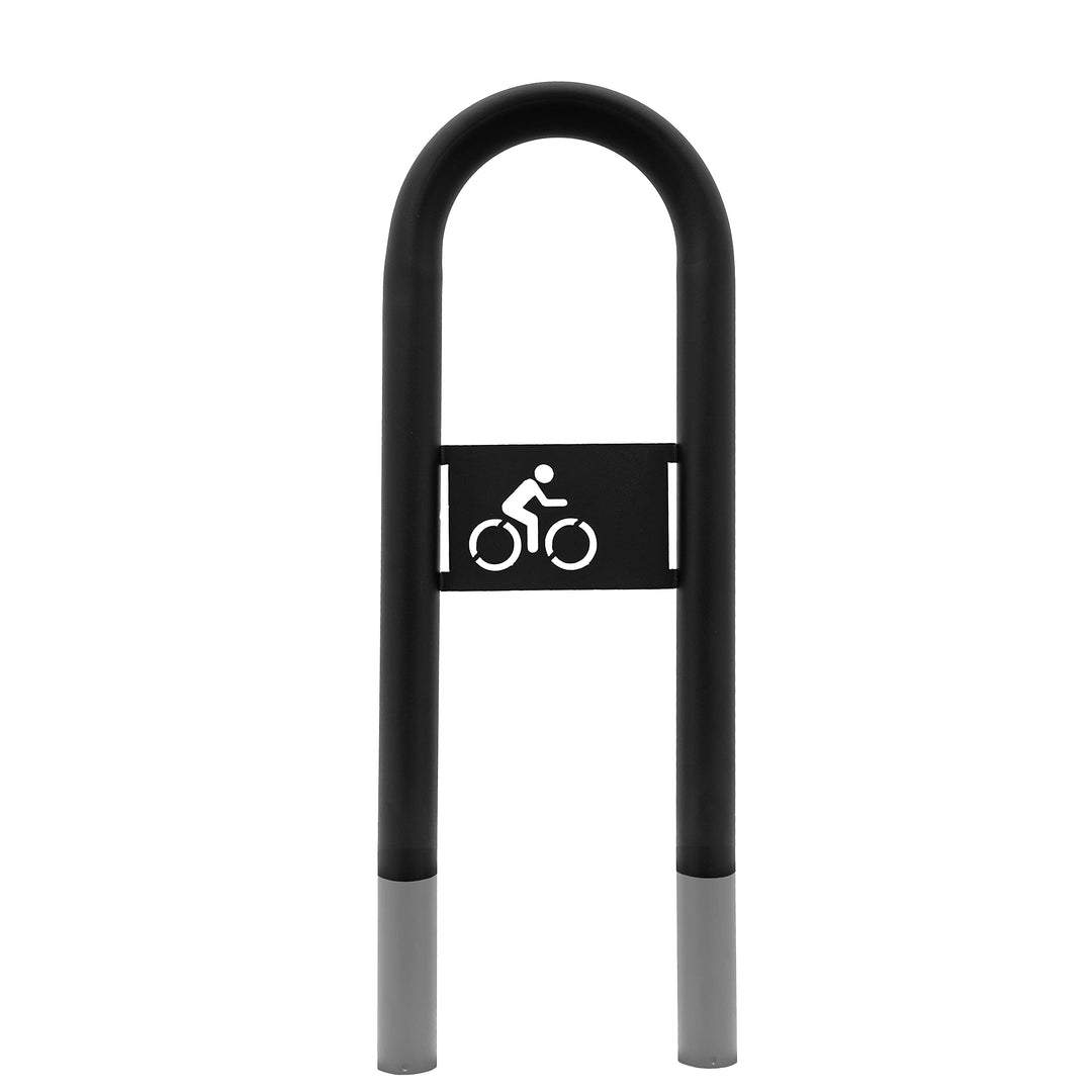 MORIA DESIGN Fahrradständer Boden für 2 Fahrräder 110 x 36 cm - robust, MTB & E‑Bike, Bodenparker, p