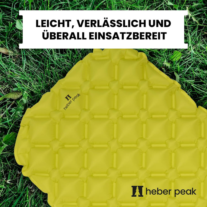 ConiferHe. Sleeping Mat Isomatte Ultraleicht 187x57cm, 410g – Schlafmatte aufblasbar für Camping, Ou
