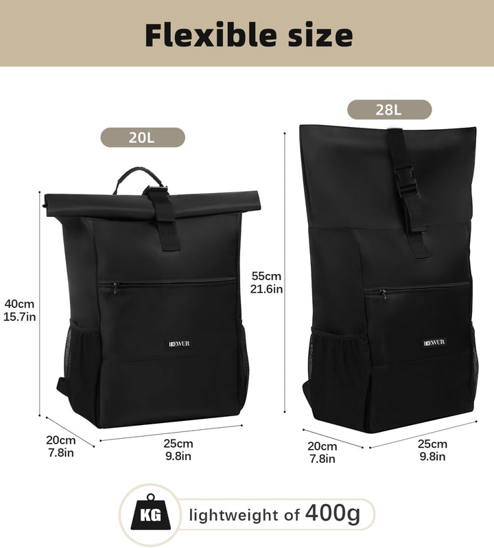 20L Thermo Rucksack Kühlrucksack Kühltasche Wasserdichter Picknickrucksack mit Flaschenöffner für Pi