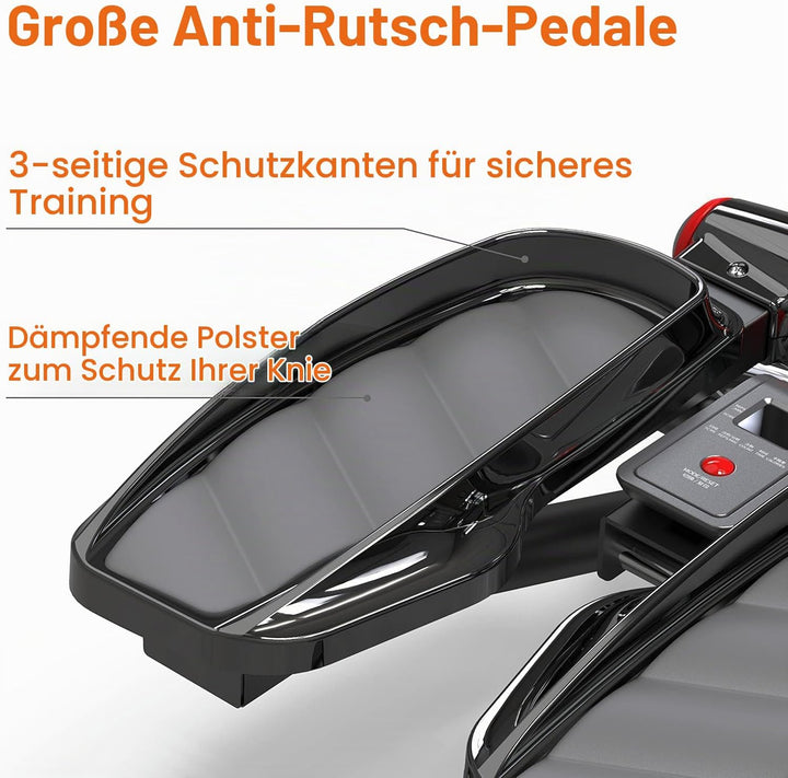 PROIRON Stepper für Zuhause, Up-Down-Stepper mit Display für Bein- und Po-Training, Grösseres Pedal