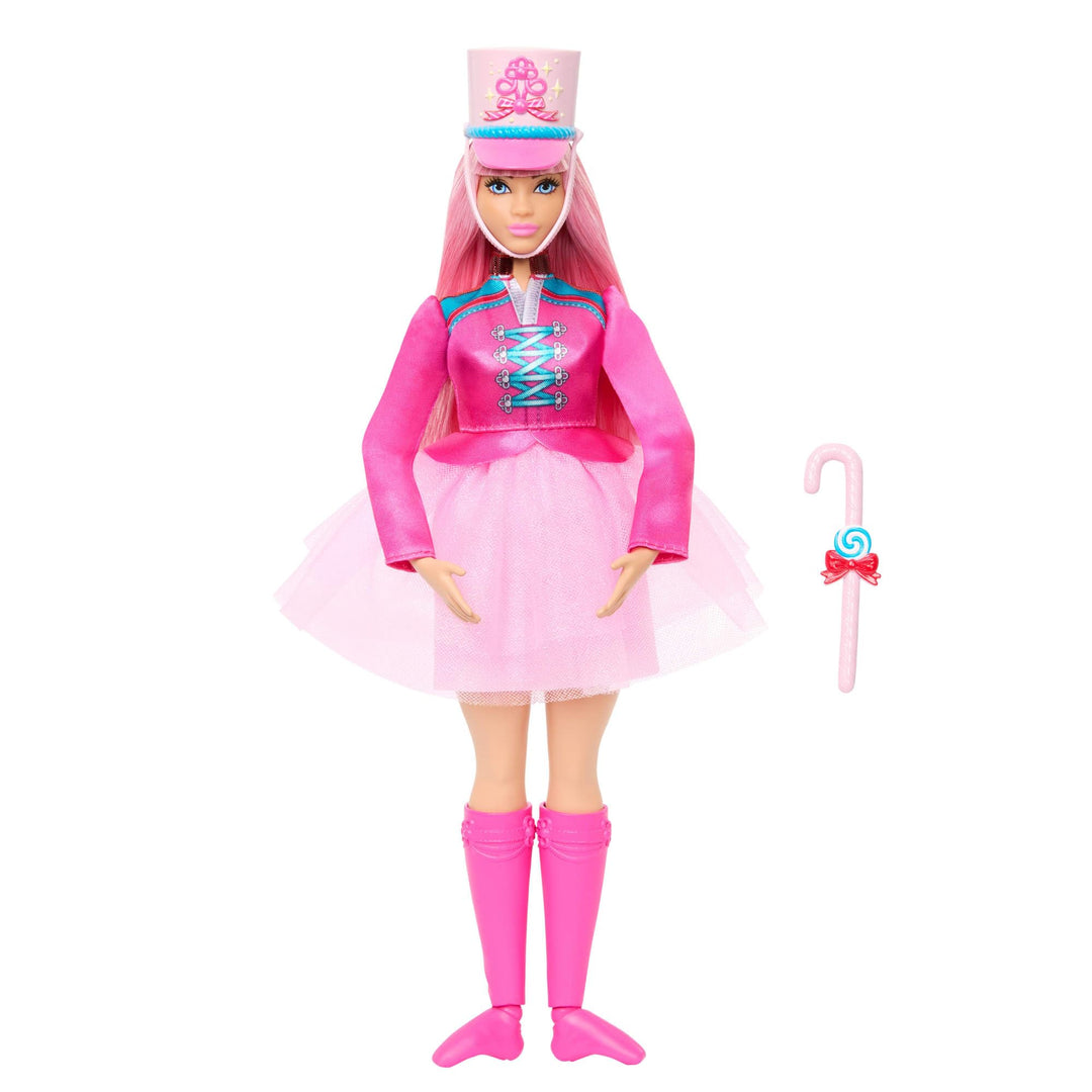 Barbie im Nussknacker Daisy Ballerina-Puppe im rosa Kleid und Hut mit beweglichen Knöcheln und Zucke