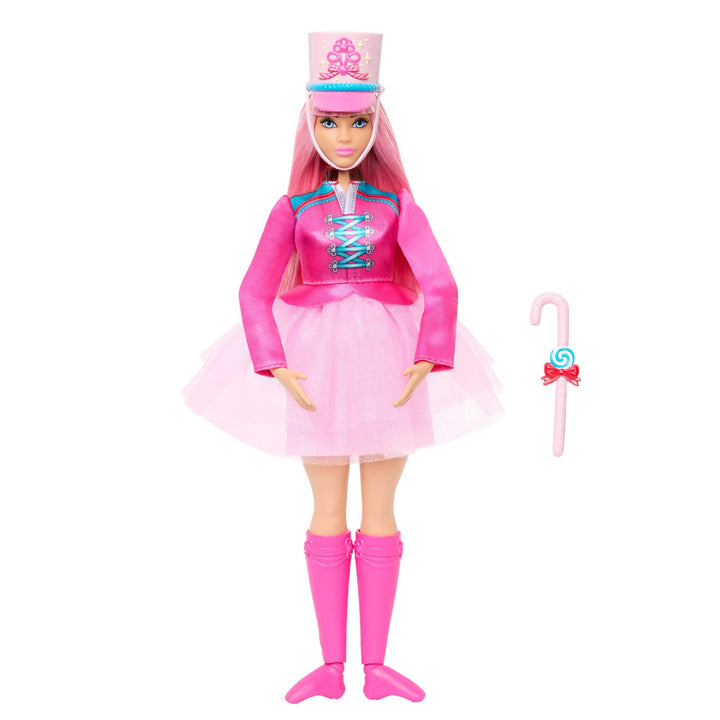 Barbie im Nussknacker Daisy Ballerina-Puppe im rosa Kleid und Hut mit beweglichen Knöcheln und Zucke