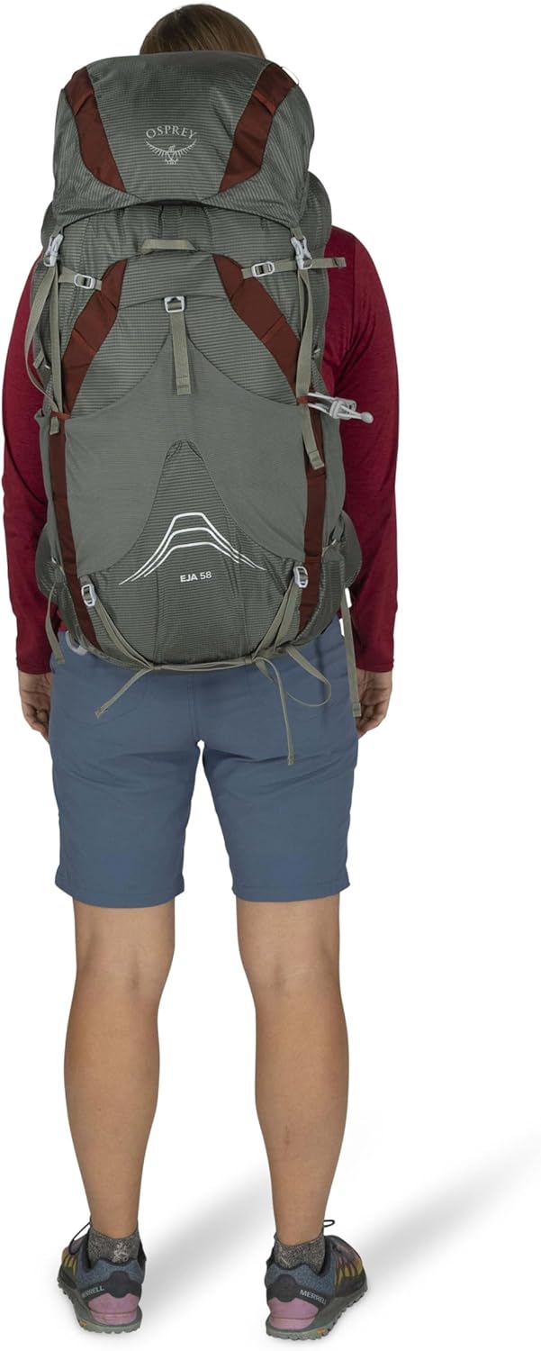 Osprey Damen Eja 58 Ultraleichter Rucksack-Rucksack WM/L Lila Abenddämmerung, WM/L Lila Abenddämmeru