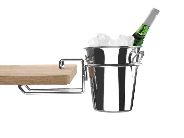 LACOR TISCHHALTERUNG FLASHENKUEHLER 18 cm, Silber, 62478, 18 CM
