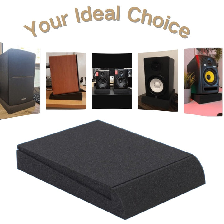 2PCS 20x28x4.2 cm Speaker Sound Insulation Mat Soundproofing Mat Acoustic Foam Board Sponge Sound Ab