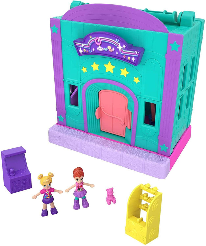 Polly Pocket Pollyville Store Arcade Freizeitzimmer, Freizeitzimmer