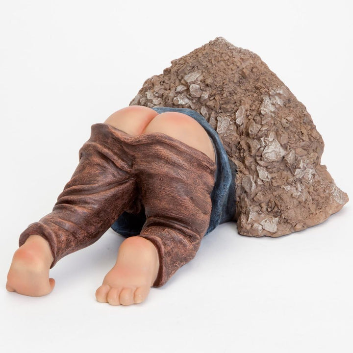 Bits and Pieces - Little Digger Lustige Gartenstatue – aus strapazierfähigem Polyresin – perfekte Ga