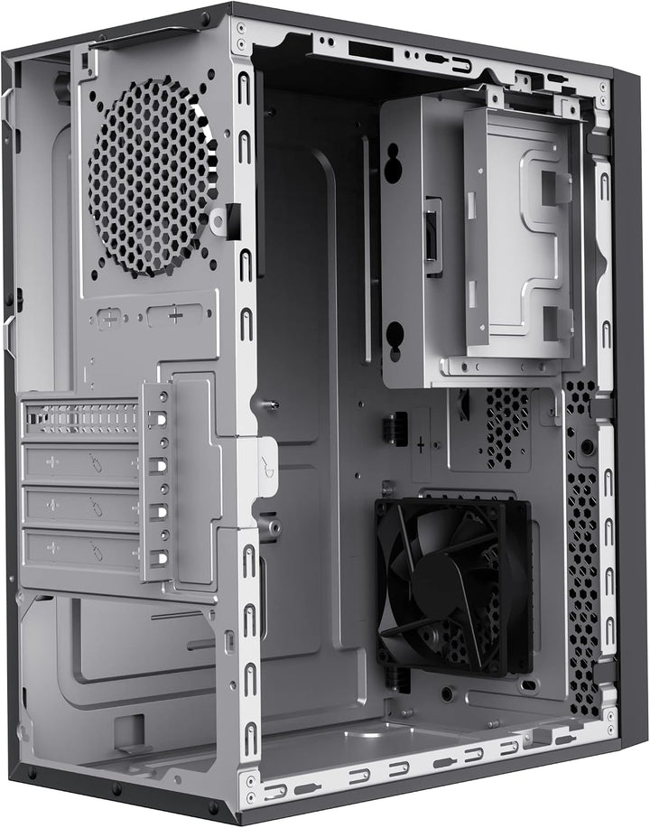 UNYKAch Micro ATX Computergehäuse NUMEN 500 Pro Type C, 17 Liter mit 5 USB-Anschlüssen, kompatibel m