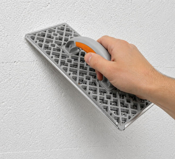 Polystyrol-Schleifraspel 270 mm, Verzinkte Stahlraspel für Styropor, EPS &amp; XPS Dämmplatten, Dämmstof