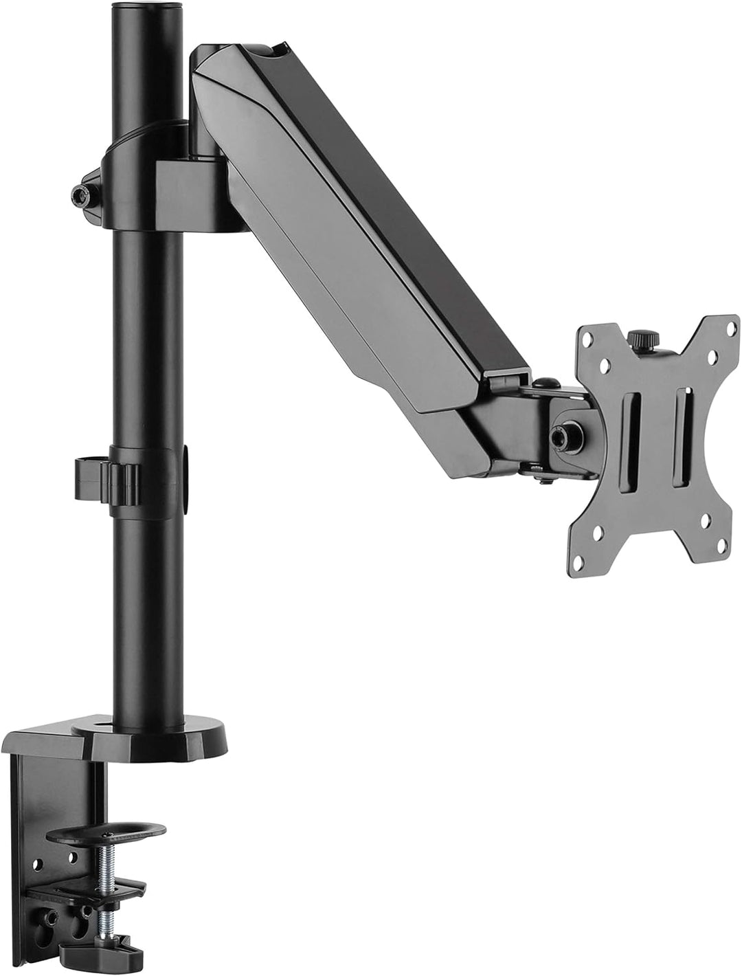 RICOO Monitor Halterung Tisch Gasdruckfeder für 17 - 32 Zoll, VESA Tischhalterung, Monitorarm TS9511