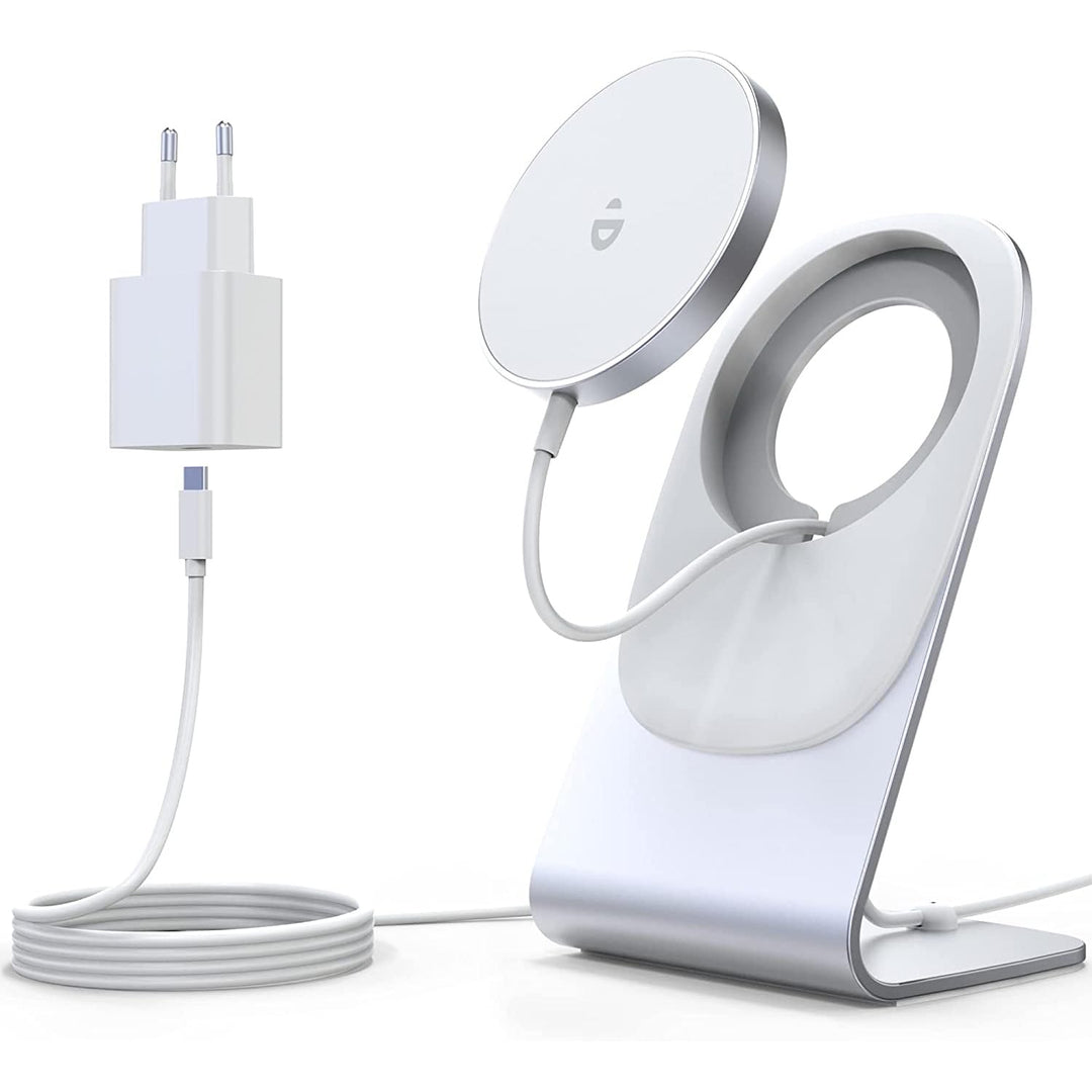 Wireless Charger Kompatibel mit Magsafe Ladegerät,iPhone ladestation,induktive ladestation,magnetisc