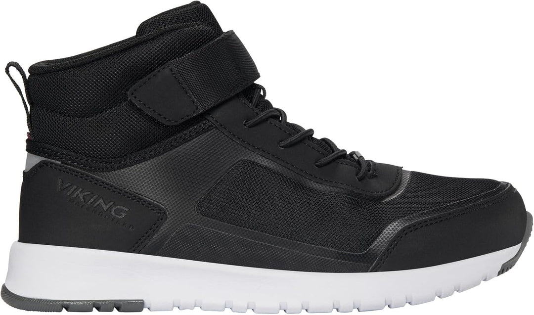 Viking Unisex Kinder Aerial Mid Wp 1v Walking Shoe 31 EU Black Grey, 31 EU Black Grey