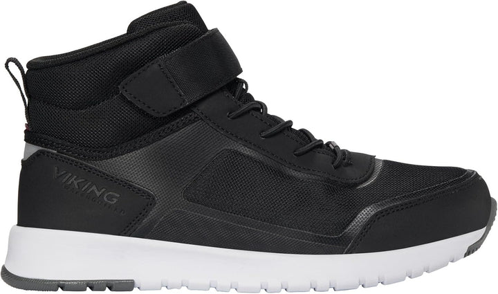 Viking Unisex Kinder Aerial Mid Wp 1v Walking Shoe 31 EU Black Grey, 31 EU Black Grey