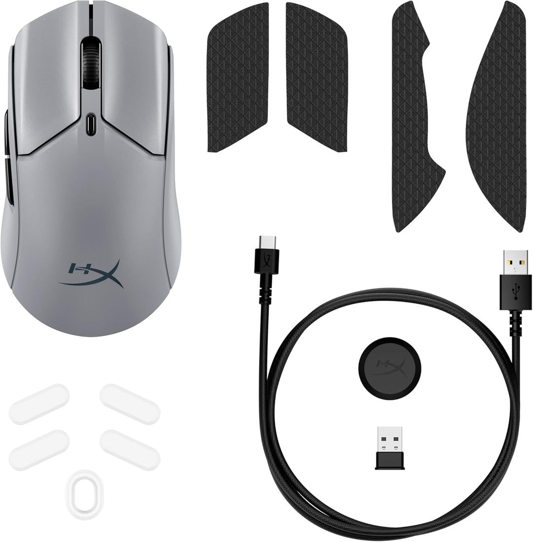 HyperX Pulsefire Haste 2 Pro – 4K Wireless-Gaming-Maus, Ultrapräzises Tracking, Optische HyperX Swit