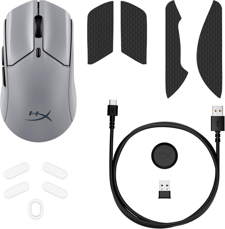 HyperX Pulsefire Haste 2 Pro – 4K Wireless-Gaming-Maus, Ultrapräzises Tracking, Optische HyperX Swit