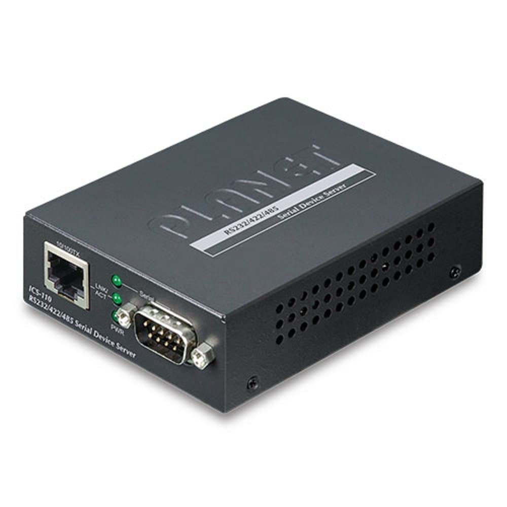 Planet RS232/RS-422/RS485 to Ethernet 1-Port TCP/IP RS-423 RS-485 RS-232