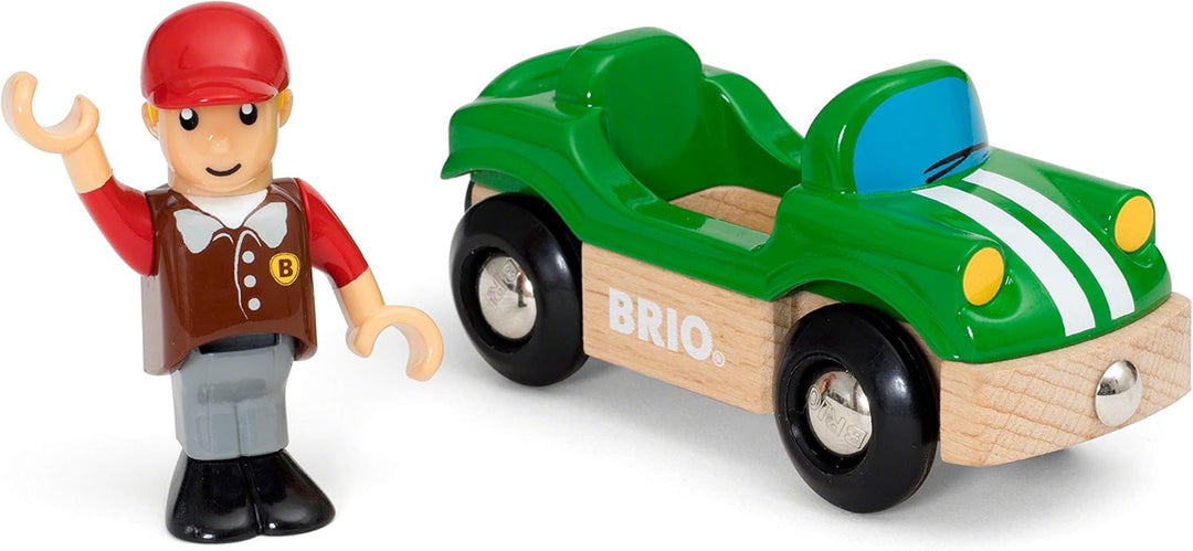 BRIO Bahn 33937 - Sportwagen mit Fahrer, Sportwagen