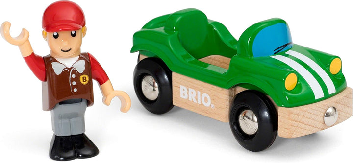 BRIO Bahn 33937 - Sportwagen mit Fahrer, Sportwagen
