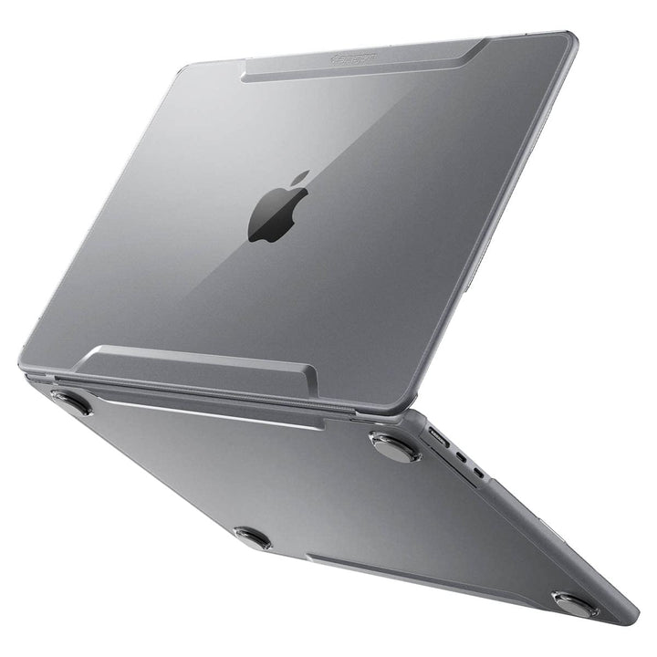 Spigen Thin Fit Hülle Case kompatibel mit MacBook Air M2 Chip A2681 13.6" Zoll 2022 - Transparent